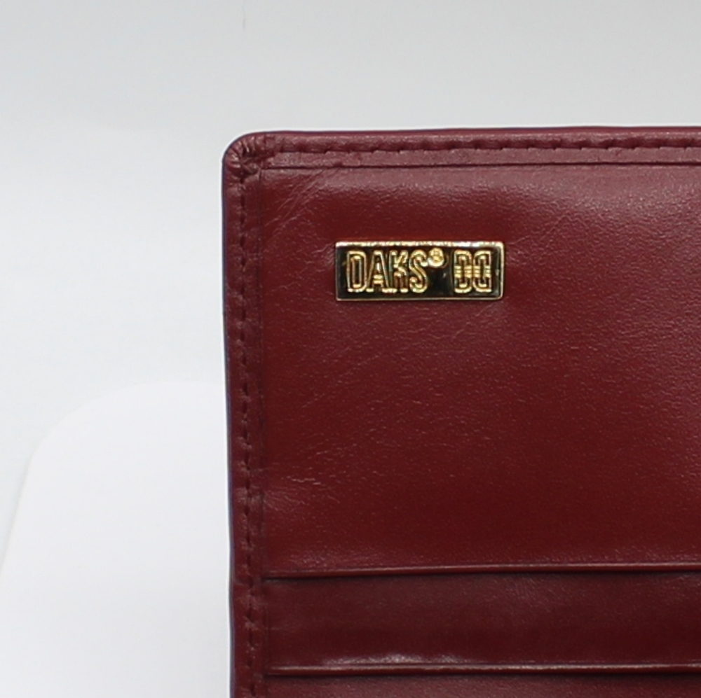 DAKS plaid envelope purse/wallet - Picture 3 of 12